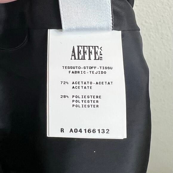 New Moschino Vintage Y2K Black Ruched Cocktail Dress Women's 4 Cheap and Chic - Picture 10 of 10